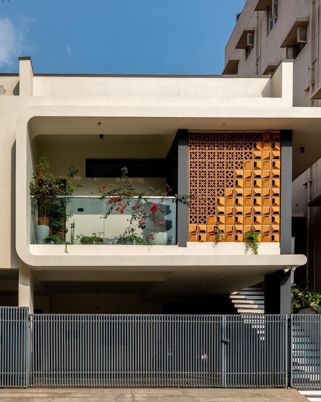 clay jali projects from golden bricks co.